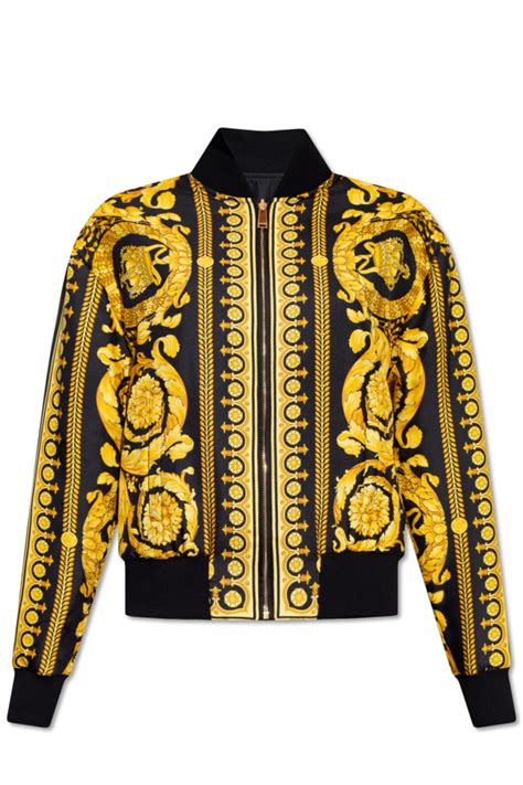 versace jacket women|Versace bomber jacket women's.